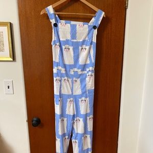 Nooworks grumpy cat size M overalls